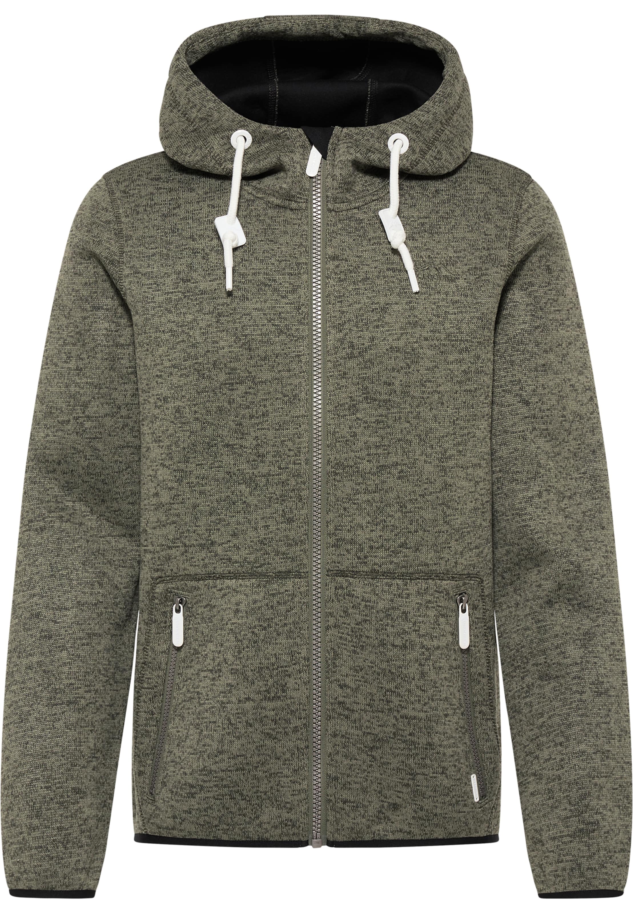 Veste en polaire ICEBOUND en vert : devant