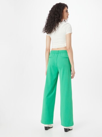 Wide Leg Pantalon à pince 'Lisa' OBJECT en vert