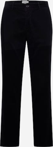 Regular Pantalon chino Lindbergh en noir : devant