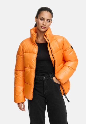 MARIKOO Jacke 'Hazalee 16' in Orange: Vorderseite