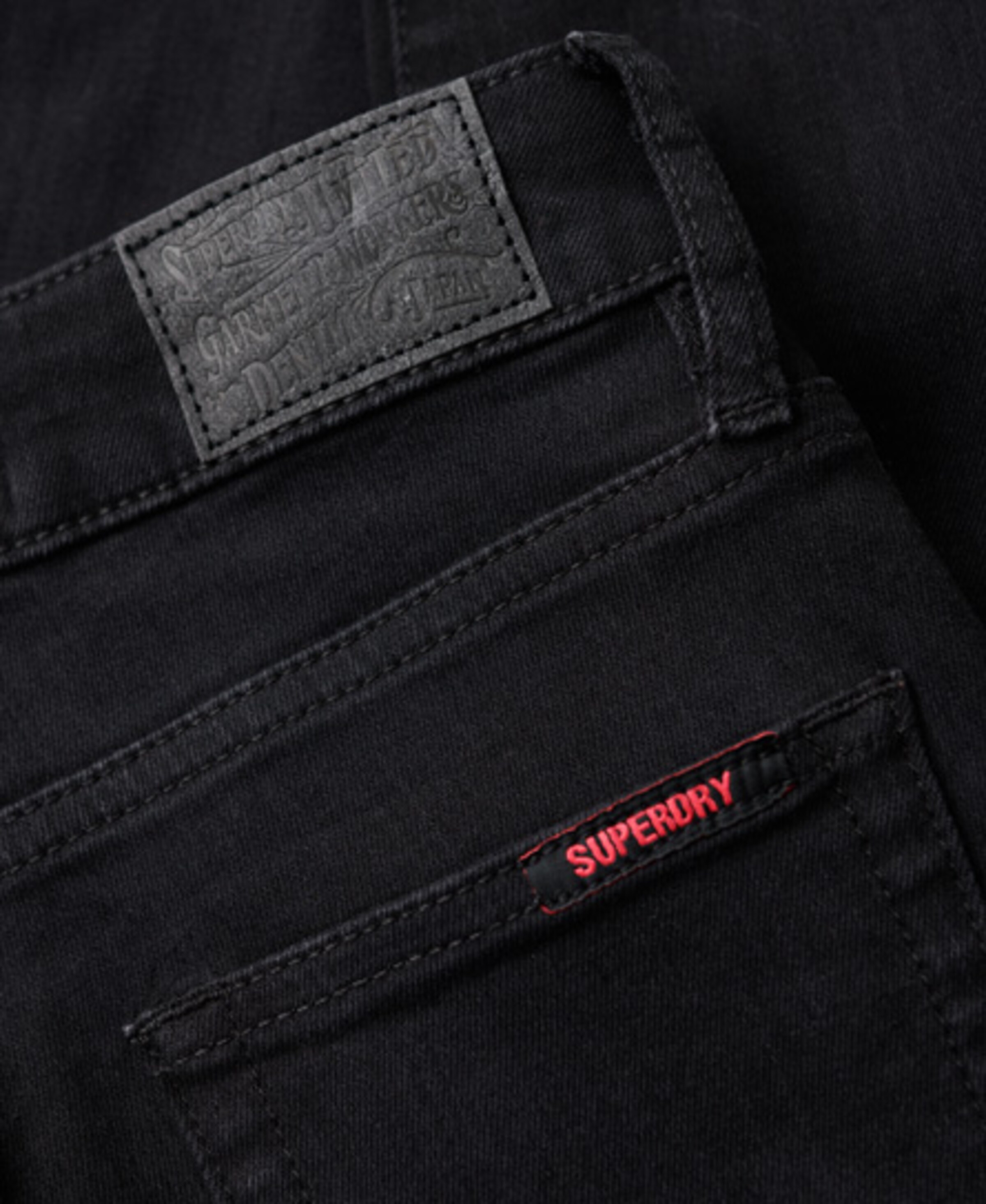 Superdry Skinny Jeans in Zwart