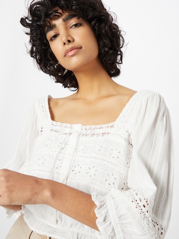 Camicia da donna di American Eagle in bianco