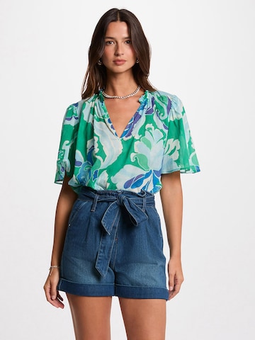 Morgan Blouse '252-ONEL.F' in Groen: voorkant