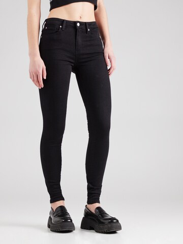 TOMMY HILFIGER Skinny Fit Дънки в черно: отпред