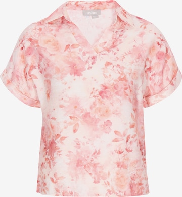Chemisier Usha en rose : devant