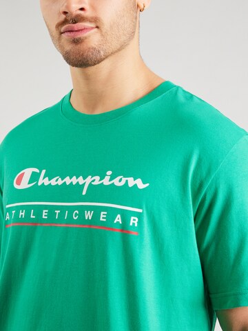 zaļš Champion Authentic Athletic Apparel T-Krekls