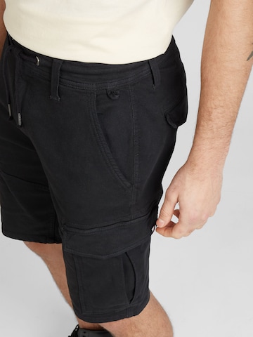 Pepe Jeans Regular Shorts 'Jared' in Schwarz