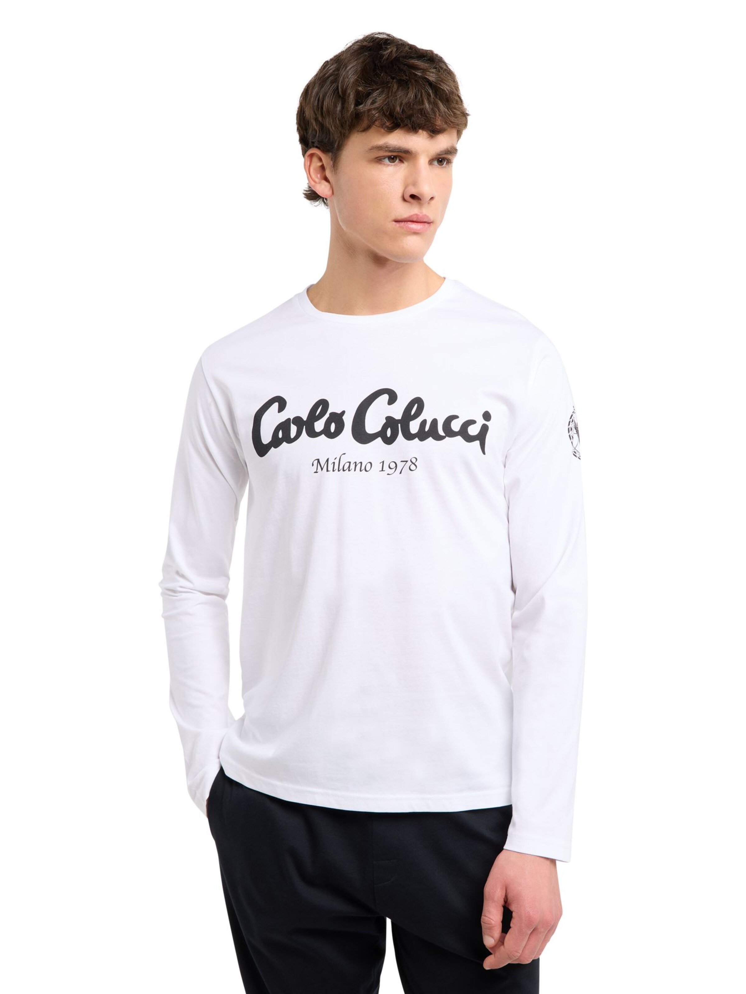 Pyjama long 'Ferretto' Carlo Colucci en noir