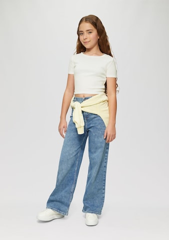T-Shirt s.Oliver en blanc : devant