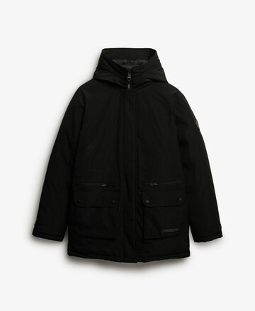 Parka mi-saison Superdry en noir
