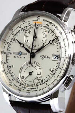 Zeppelin Analog watch '100 Jahre Zeppelin' in Silver