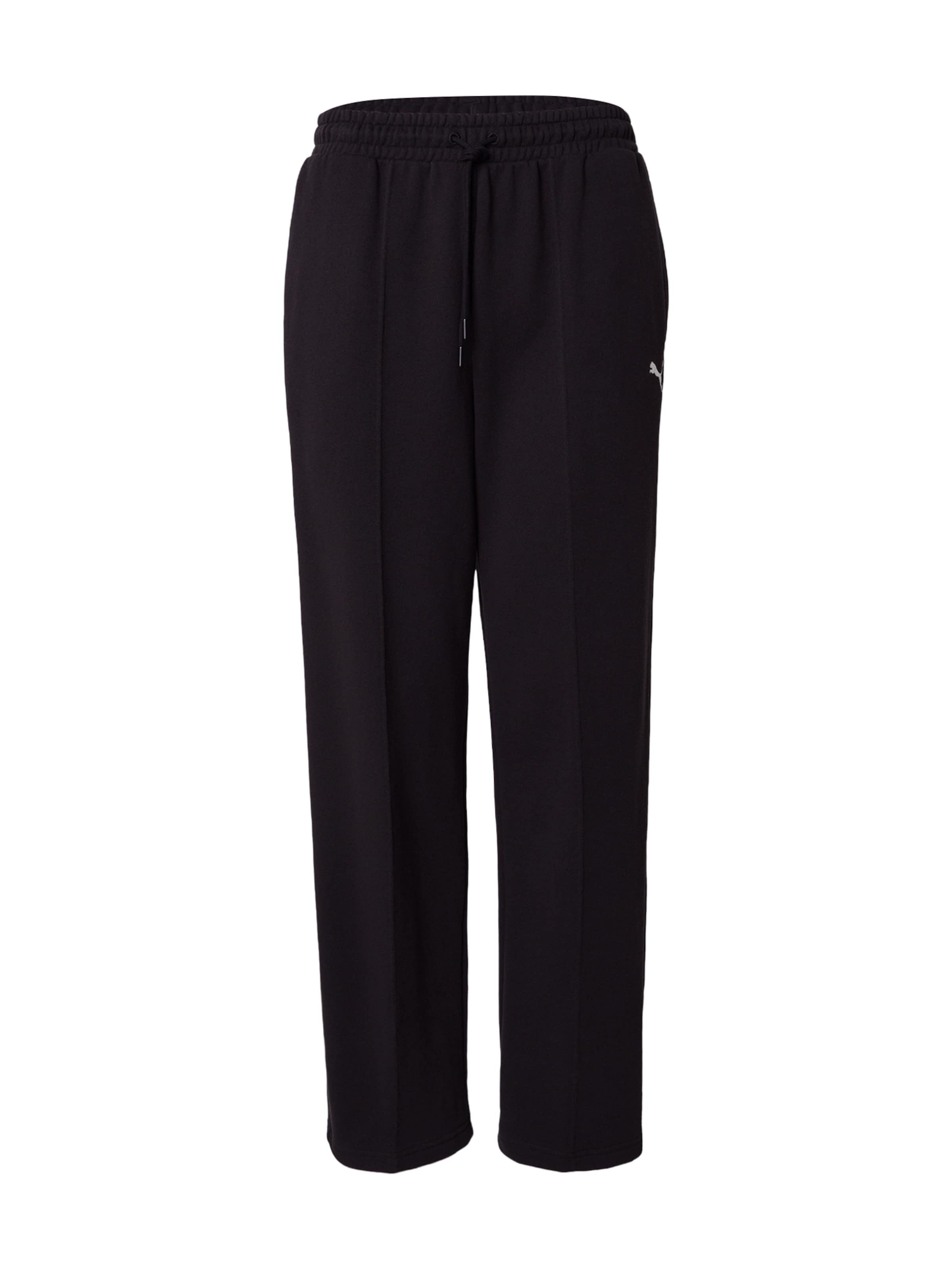 PUMA Loosefit Byxa 'Essentials' i svart: framsida