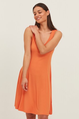 Fransa Dress in Orange: front