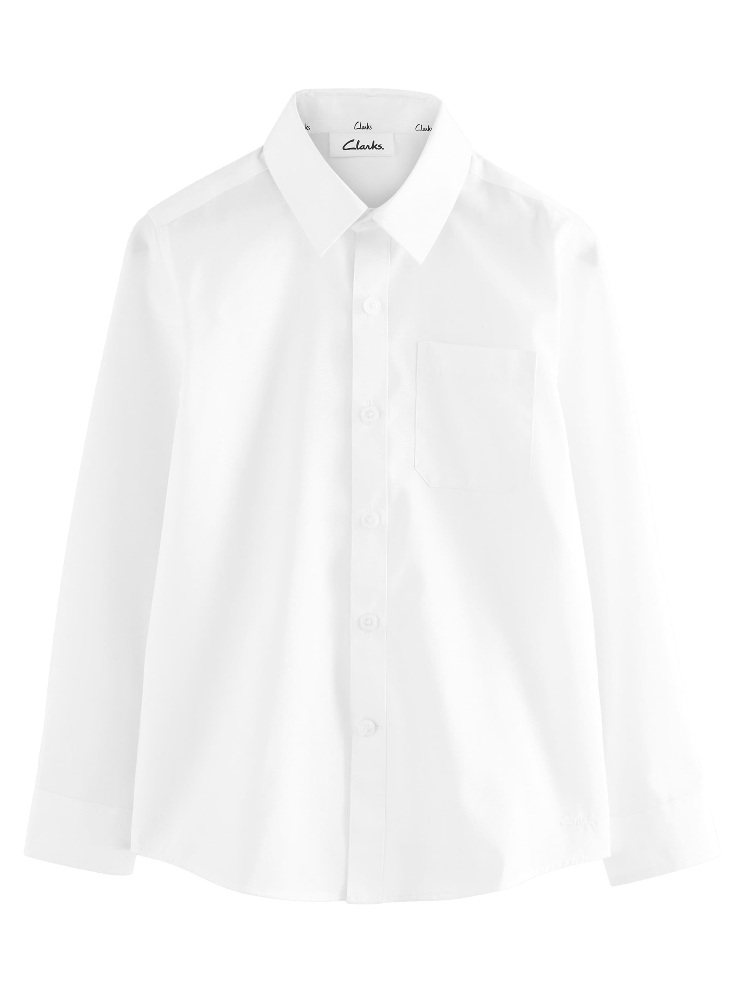 CLARKS Regular fit Srajca | bela barva
