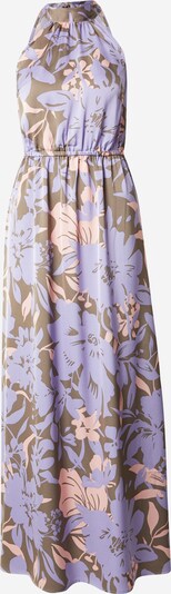 VILA Kleid 'BEATRICE' in khaki / helllila / rosé, Produktansicht