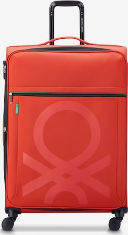 Delsey Paris Cart in Orange: front