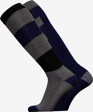 Uphill Sport Athletic Socks 'Pallas' in Blue: front