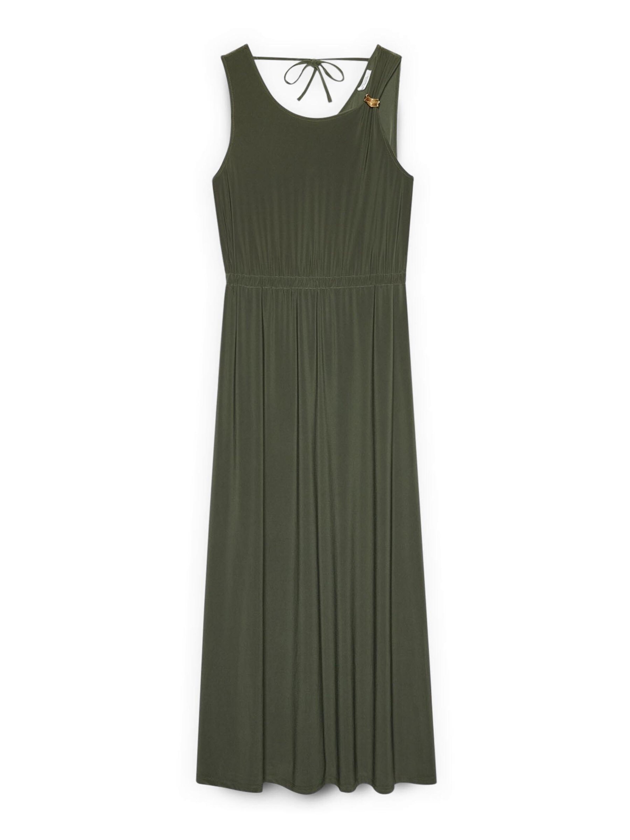 Fiorella Rubino Jurk in Groen: voorkant