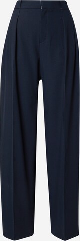 BOSS Loose fit Trousers with creases 'C_Tansura' in Blue: front