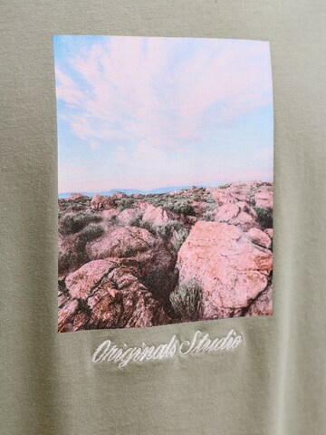 JACK & JONES T-Shirt 'JORNORREBRO' in Grün