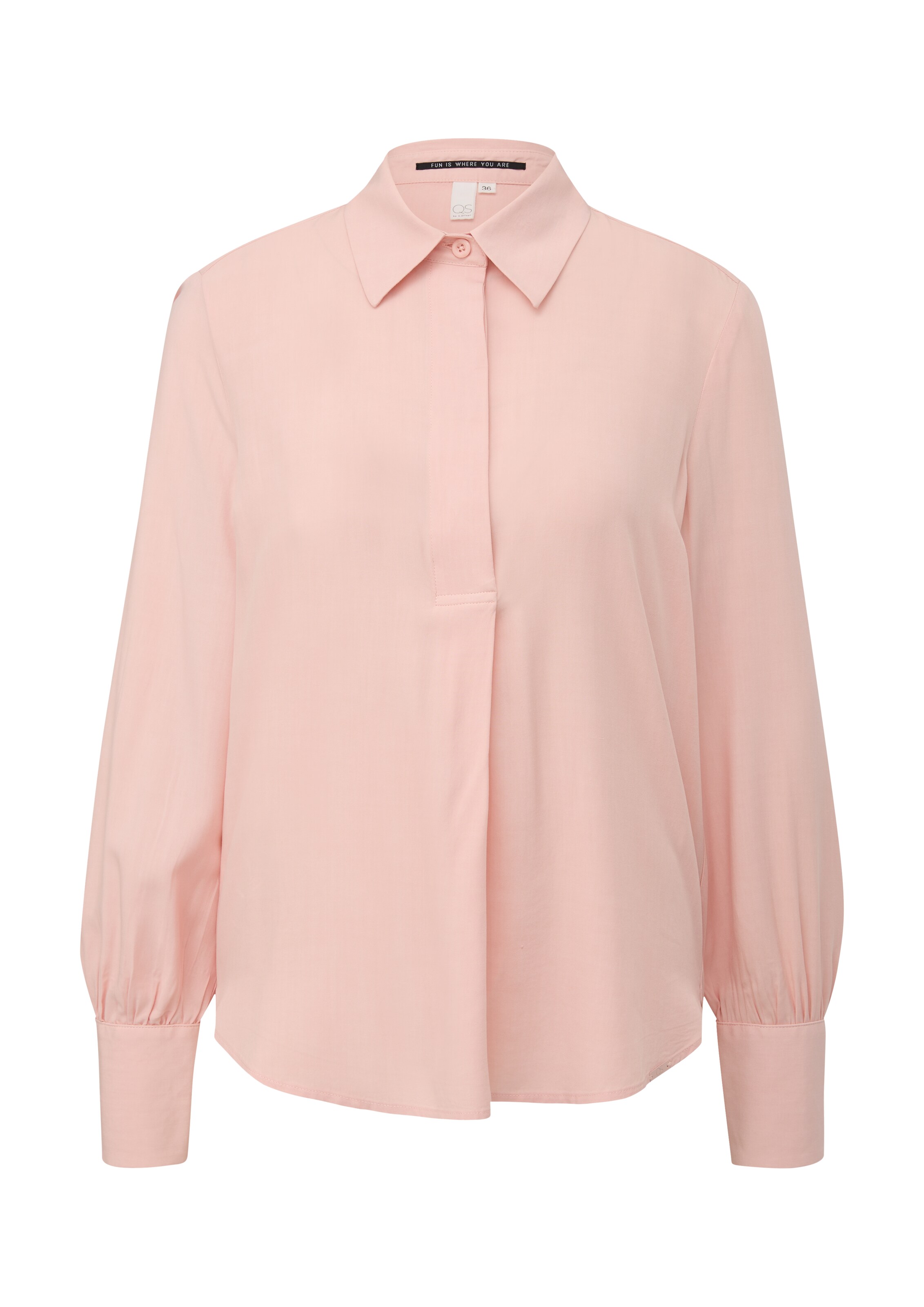 QS Bluse in Pink: Vorderseite