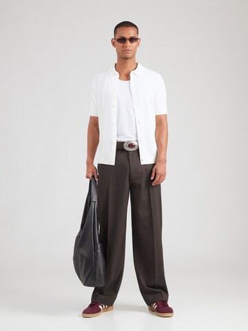 HUGO Kardigan 'San Paco' w kolorze biały