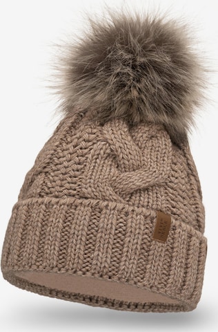 Bonnet '7014' Vivisence en beige : devant