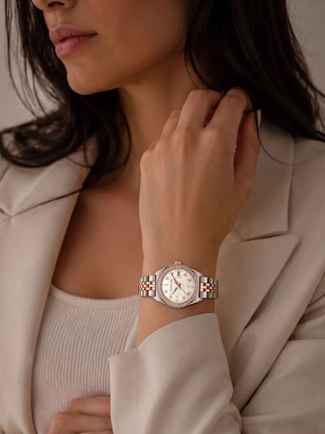 CERRUTI 1881 Analoguhr 'Date watch Cerruti Watch Baccio'‌‌‌‌‌ in Silber