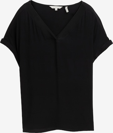 TOM TAILOR Blouse in Black: front