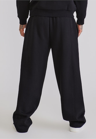 SikSilk Wide leg Broek 'Essentials' in Zwart