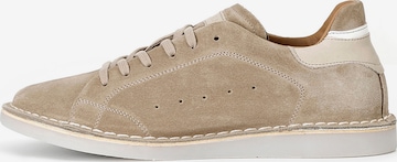 Chaussure à lacets CAFè NOIR en beige : devant