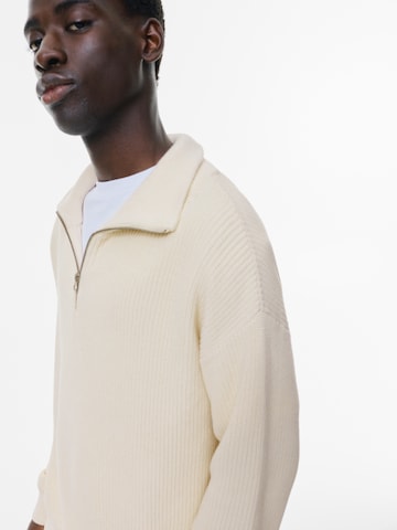 Pull&Bear Pullover in Weiß