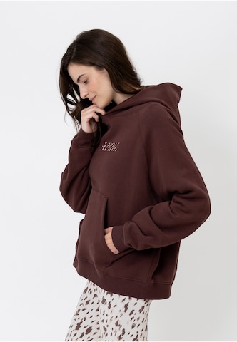 Felpa di OH APRIL in marrone
