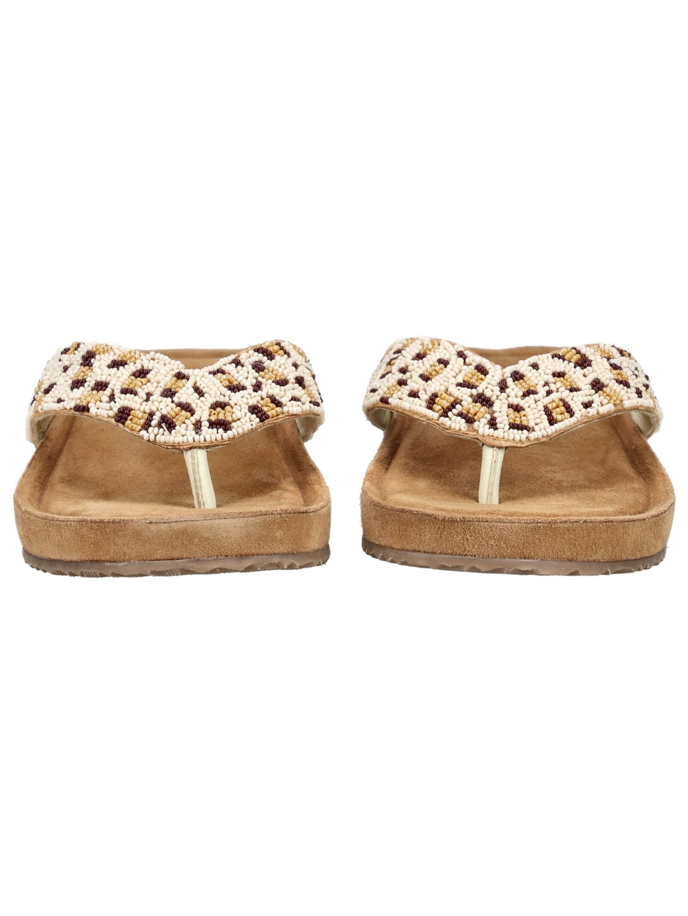 LAZAMANI Teenslipper in Wit