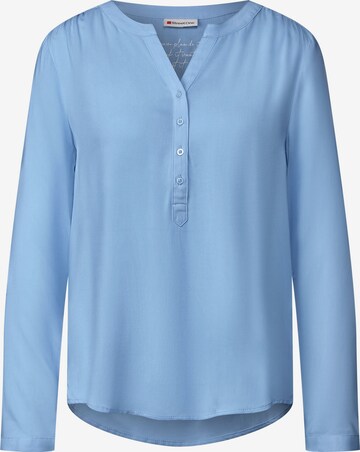 STREET ONE Blouse in Blue: front