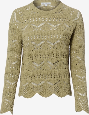 Pull-over Marie Lund en vert : devant