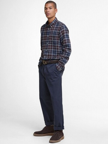 Barbour Regular fit Overhemd 'Fortrose' in Blauw