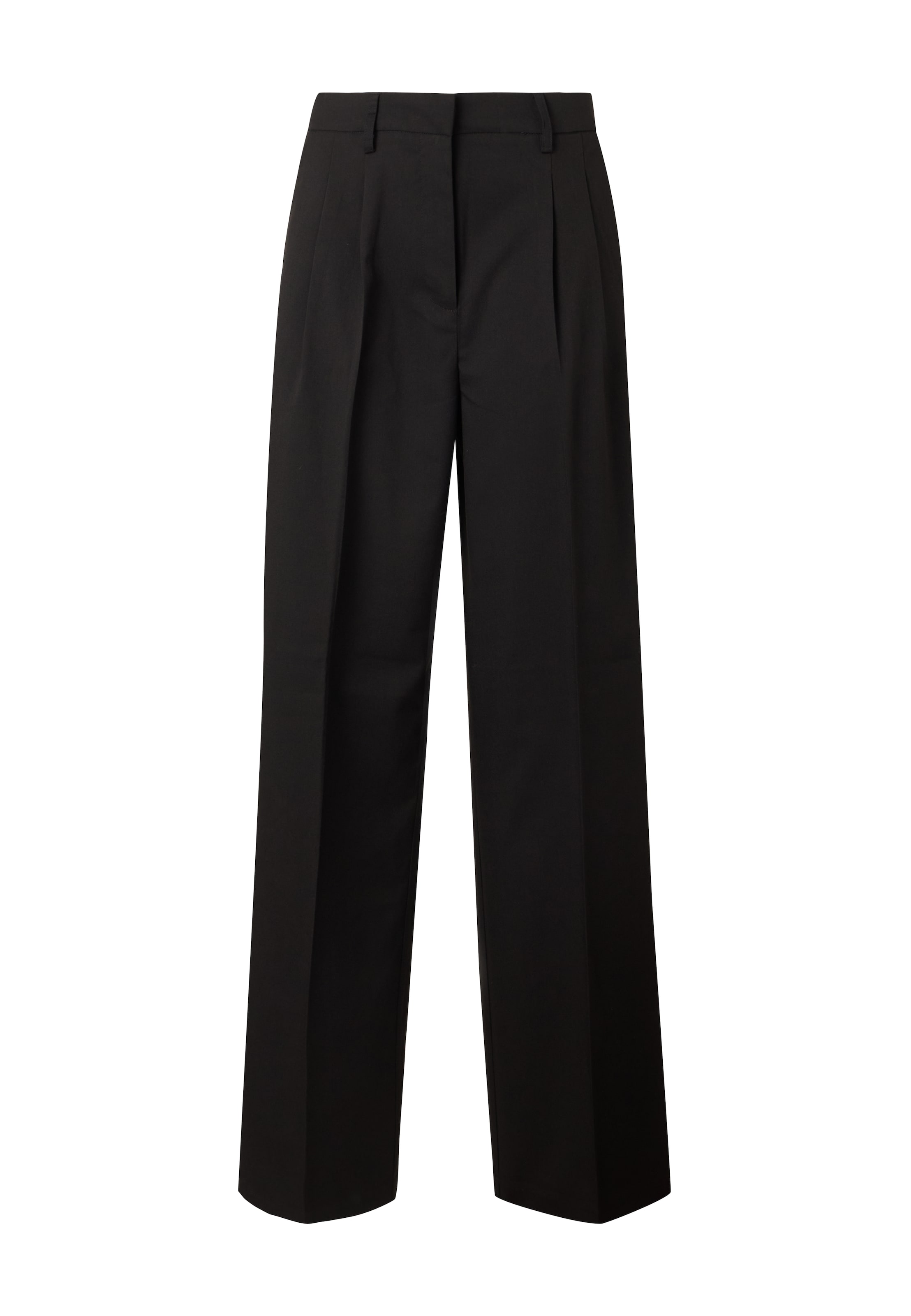 Wide Leg Pantalon à pince 'VMNILA' Vero Moda Tall en noir : devant