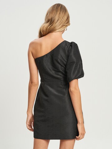 BWLDR Dress 'REMY' in Black: back