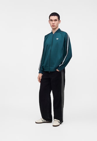 ADIDAS ORIGINALS Sweatjakke 'SST Adicolor Classics' i grøn