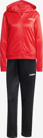 ADIDAS SPORTSWEAR Trainingsanzug 'Essentials' in Rot: Vorderseite