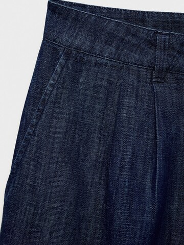 MANGO Loosefit Shorts 'PAROS' in Blau