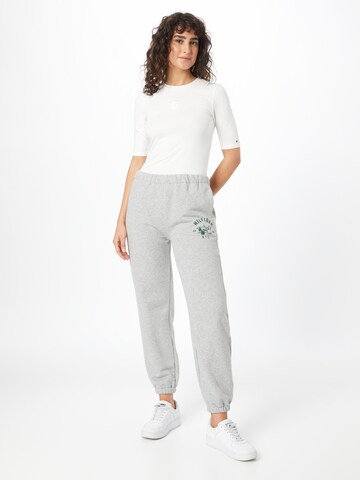 Effilé Pantalon de sport TOMMY HILFIGER en gris