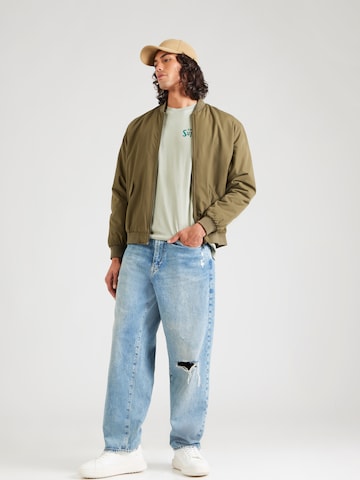 Superdry Футболка 'Tokyo Narrative' в Серый