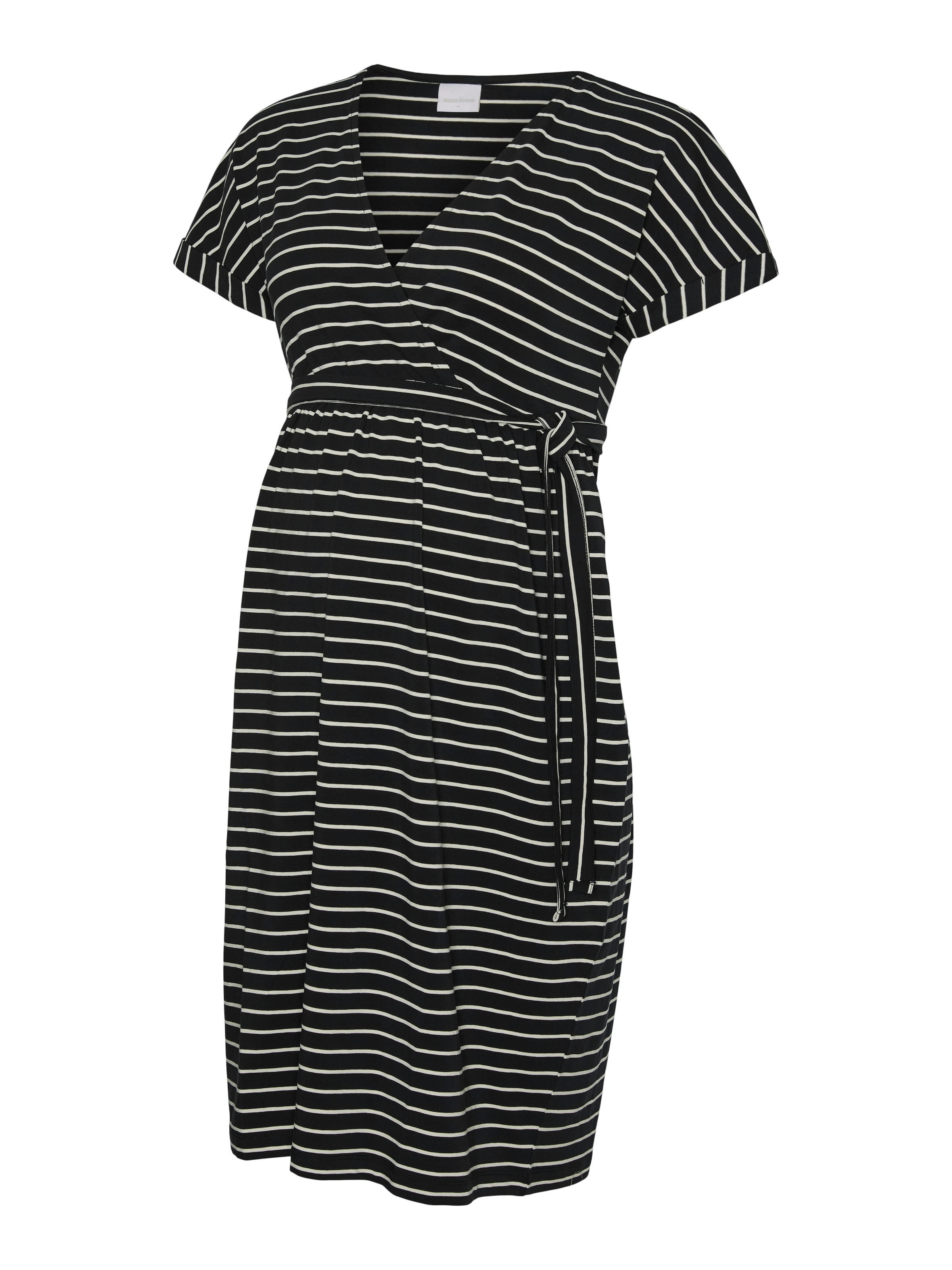 MAMALICIOUSHaljina 'MLAmia Tess' - crna boja: prednji dio