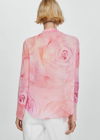 MANGO Blouse 'iris' in Roze