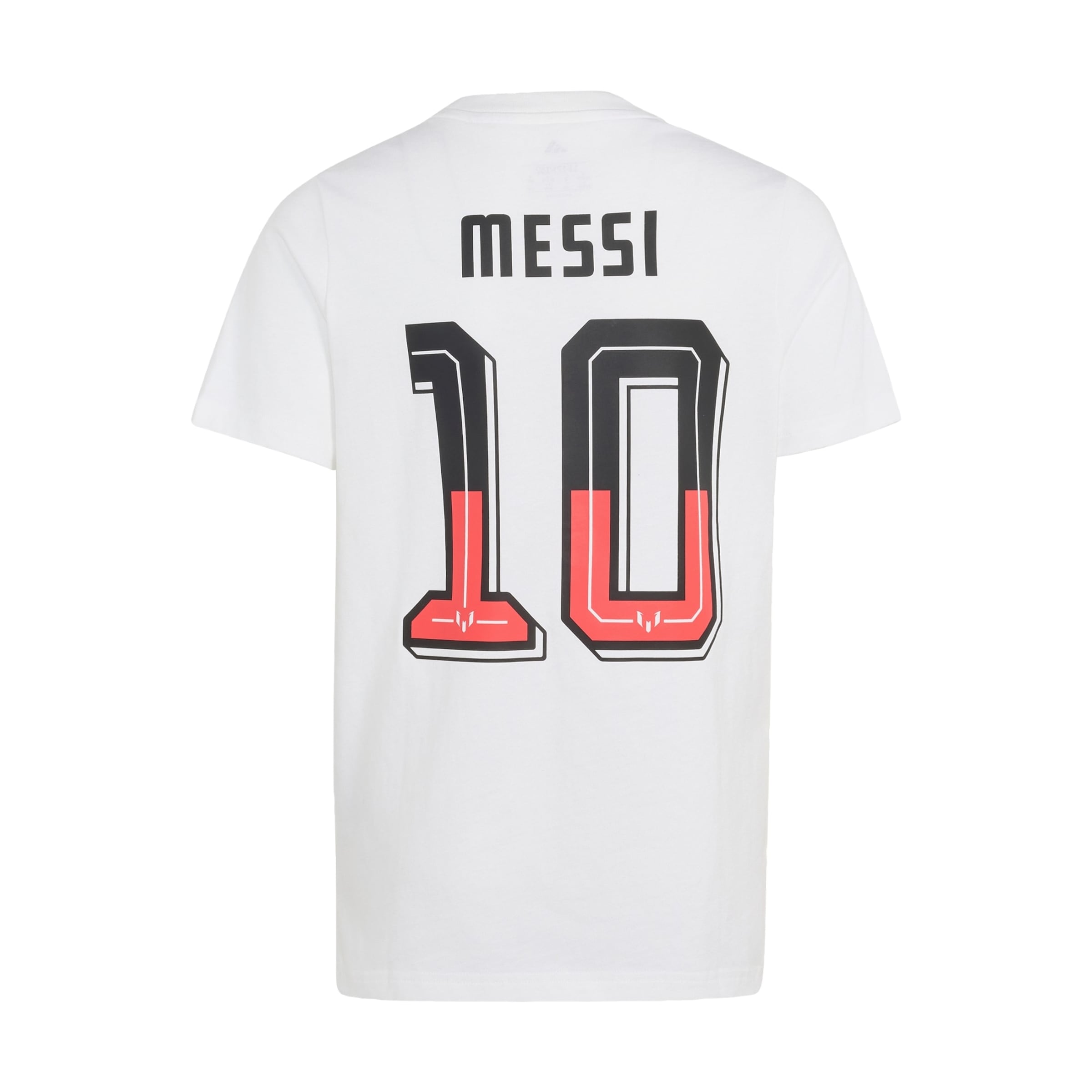 ADIDAS PERFORMANCE Funkční tričko 'Messi Name & Number' – bílá