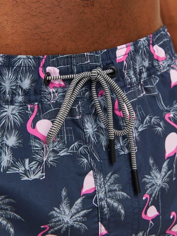 JACK & JONES Zwemshorts in Blauw