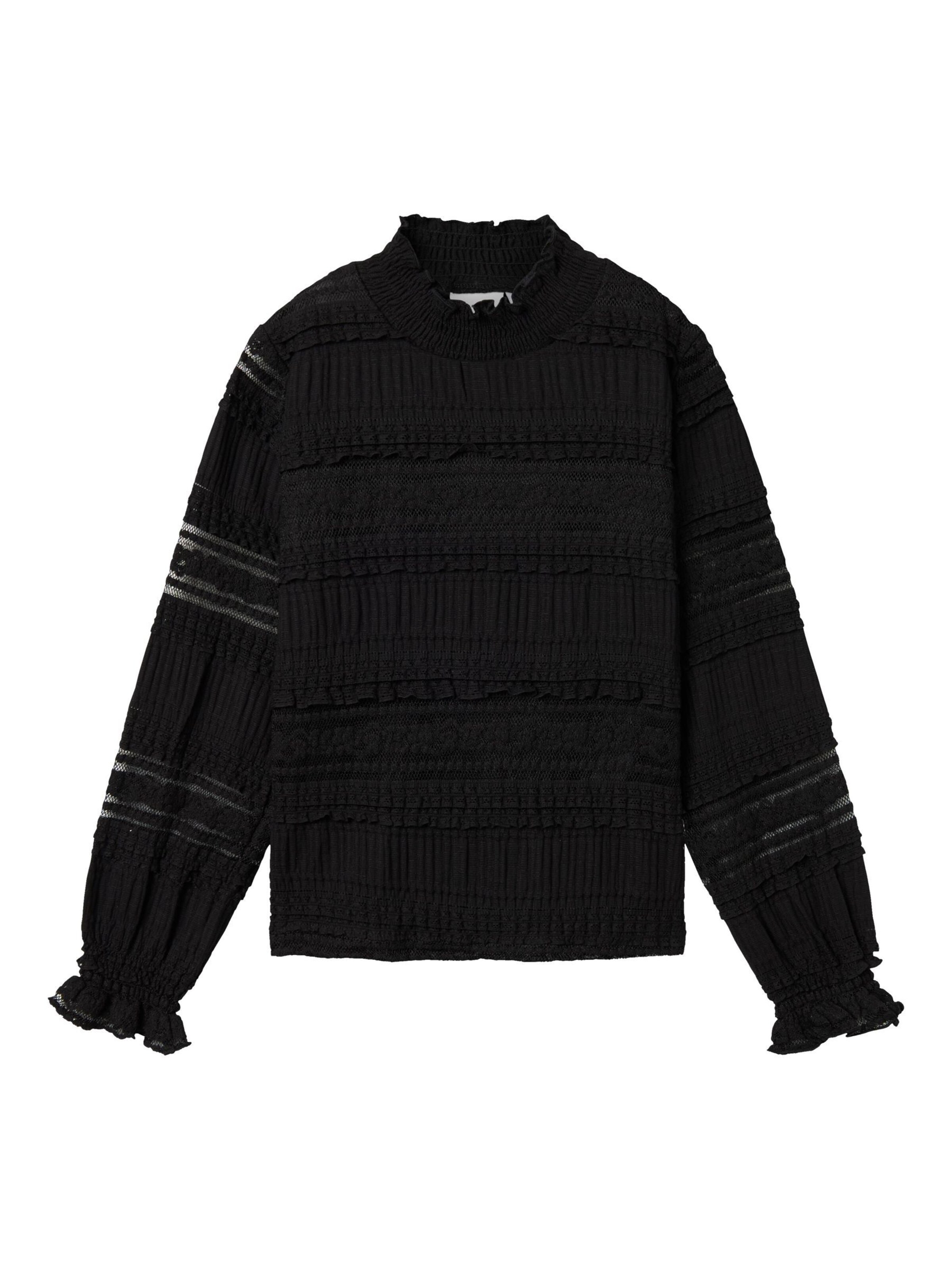 NAME IT Bluse i sort: forside