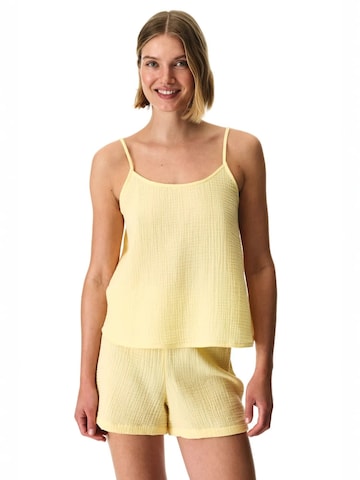 Penti Pidžaama 'Pyjama-Sets', värv kollane: eest vaates